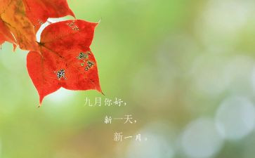 幼儿园9月工作总结8篇