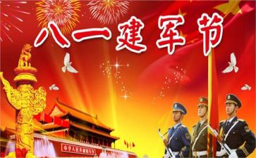 八一建军节活动总结6篇