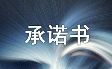 工作安全承诺书6篇