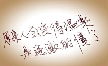 我懂了作文模板5篇