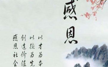 感恩周的活动总结6篇