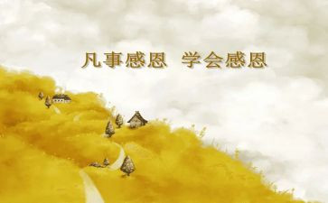 关于感恩心得体会600字7篇