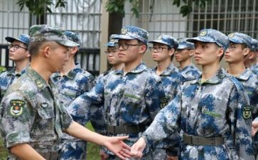 在军训的讲话稿优秀8篇