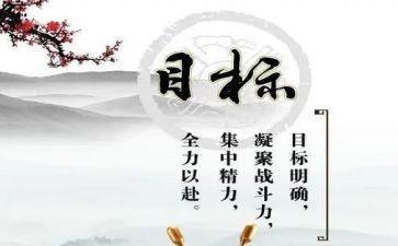个人目标与工作计划7篇