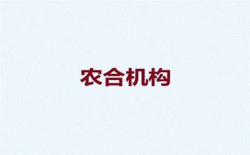 农合工作个人年终总结6篇