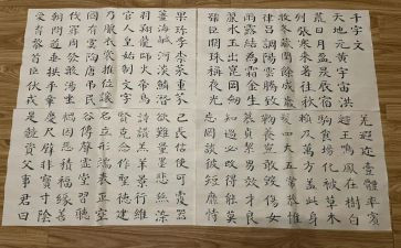 千字文的读书心得精选7篇