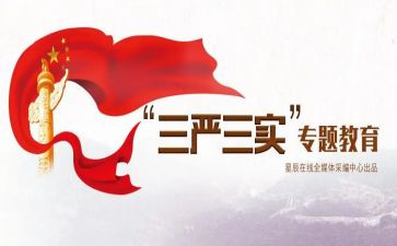 三严三实心得体会8篇