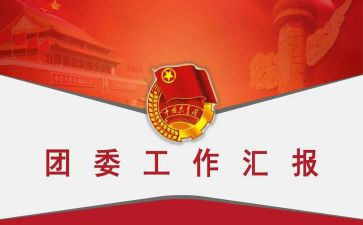 在团委工作总结推荐8篇