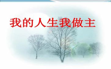 青春我做主的作文6篇
