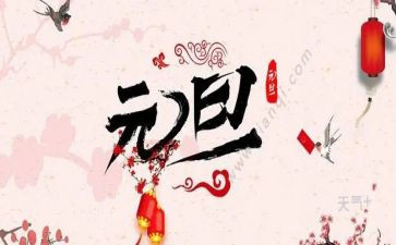 与元旦有关的作文6篇