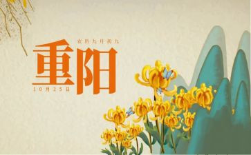 关于重阳节活动总结精选6篇